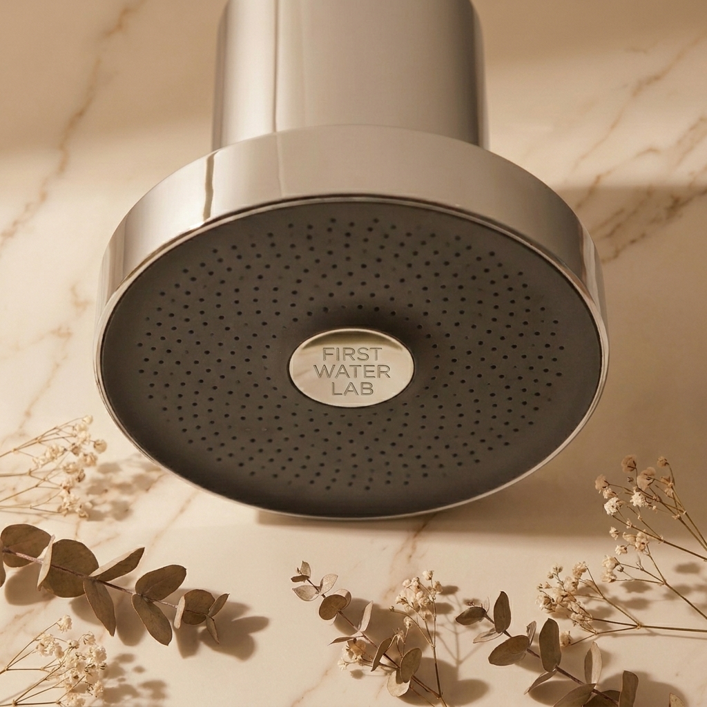 First Water Lab filtered showerhead